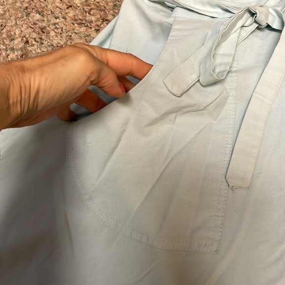 Vintage 70s wrap a line skirt - Picture 2 of 10